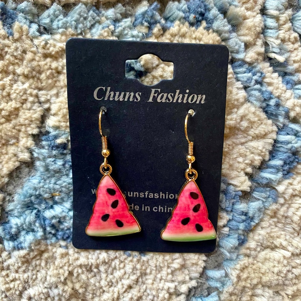 Chuns Fashion Watermelon Dangly Earrings